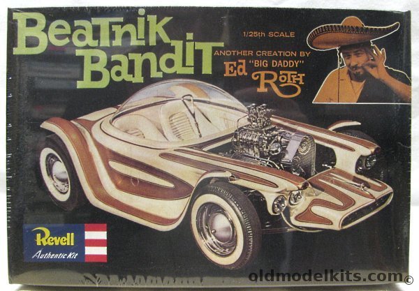 Revell 1/25 Ed Big Daddy Roths Beatnik Bandit, H1279-200 plastic model kit